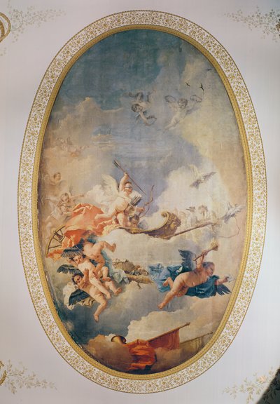 La Victoria de Venus de Giovanni Domenico Tiepolo